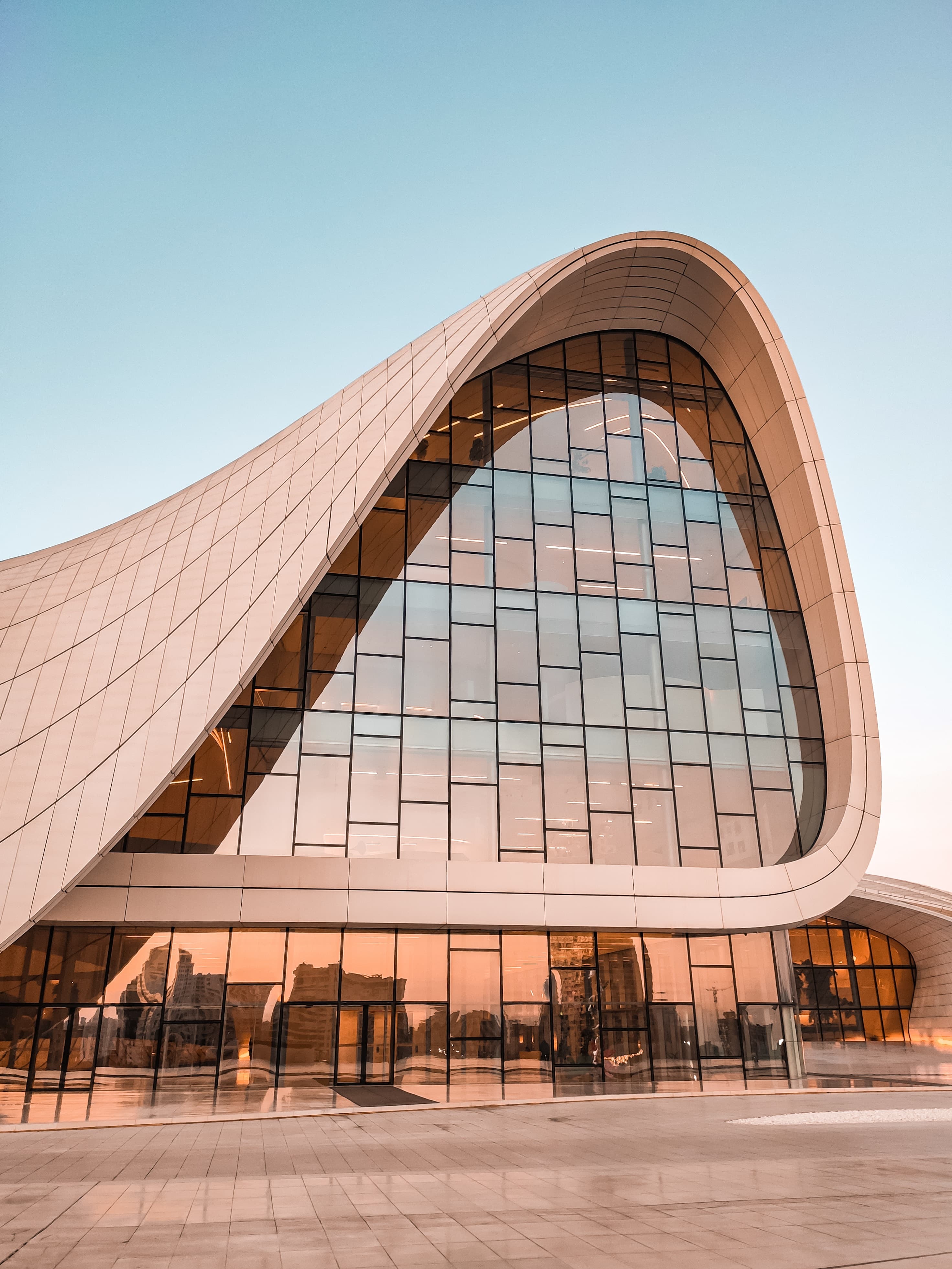 The Heydar Aliyev Center, Baku Azerbaijan